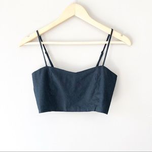 Brandy Melville x John Galt Bralette Crop Top
